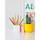 Crayon graphite ATENEO HB avec gomme personnalisable - BCM Goodies