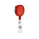 YEATS. Porte-badge extensible avec clip métallique et porte-clés personnalisable - BCM Goodies