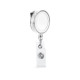 YEATS. Porte-badge extensible avec clip métallique et porte-clés personnalisable - BCM Goodies