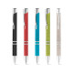 Stylo bille BETA WHEAT en paille de blé et ABS avec attache - Personnalisable avec logo