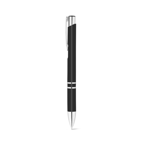 Stylo bille BETA WHEAT en paille de blé et ABS avec attache - Personnalisable avec logo