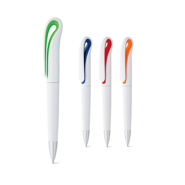 Stylo TOUCAN avec mécanisme twist et clip - Objet publicitaire B2B pour communication de marque