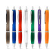 Stylo bille SWING rPET en PET recyclé avec attache métallique - BCM Goodies
