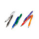 Stylo bille SWING rPET en PET recyclé avec attache métallique - BCM Goodies