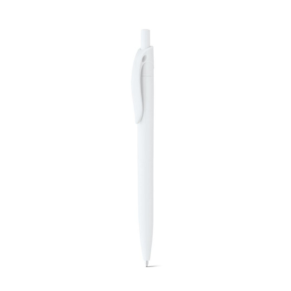 Stylo à bille en ABS avec clip coloré personnalisable - BCM Goodies