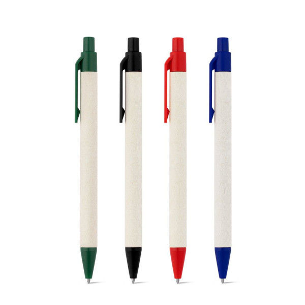 Stylo à bille en papier 100 % recyclé personnalisable - BCM Goodies