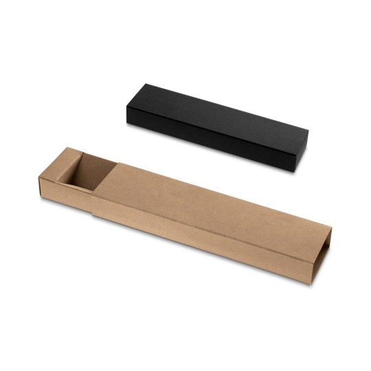 Étui en papier recyclé pour 1 stylo à bille - PENDULO - BCM Goodies