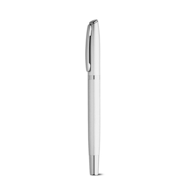 Set stylo bille et rollet en aluminium recyclé à 100% - BCM Goodies