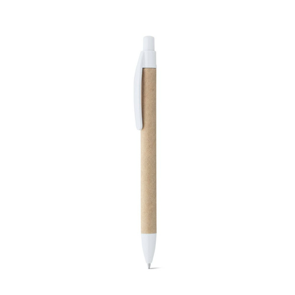 Stylo bille en papier recyclé personnalisable - BCM Goodies