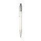 Stylo personnalisable en rPET avec bouton coloré - BCM Goodies