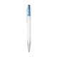 Stylo personnalisable en rPET avec bouton coloré - BCM Goodies