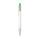 Stylo personnalisable en rPET avec bouton coloré - BCM Goodies