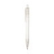 Stylo personnalisable en rPET avec bouton coloré - BCM Goodies
