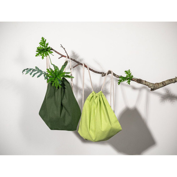 Sac à dos écologique ISTANBUL en coton recyclé et polyester rPET - BCM Goodies
