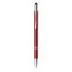 Stylo en aluminium GALBA avec pointe tactile et clip - Accessoire promotionnel pour entreprises