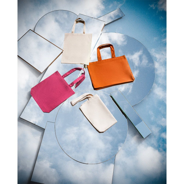 Sac MERIDA en coton recyclé et polyester pour objets publicitaires durables - BCM Goodies
