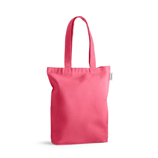 Sac MERIDA en coton recyclé et polyester pour objets publicitaires durables - BCM Goodies