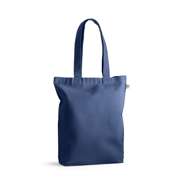 Sac MERIDA en coton recyclé et polyester pour objets publicitaires durables - BCM Goodies