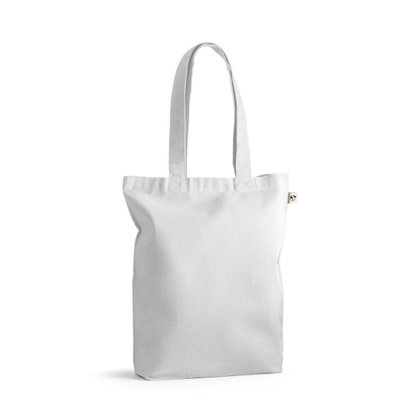 Sac MERIDA en coton recyclé et polyester pour objets publicitaires durables - BCM Goodies