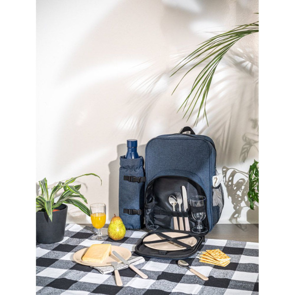 Sac à dos glacière de pique-nique en polyester recyclé haute densité 600D - WHITSUNDAY | Produit écologique et pratique