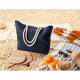 Sac de plage ATHENS en coton et polyester recyclé - Accessoire éco-responsable pour communication de marque