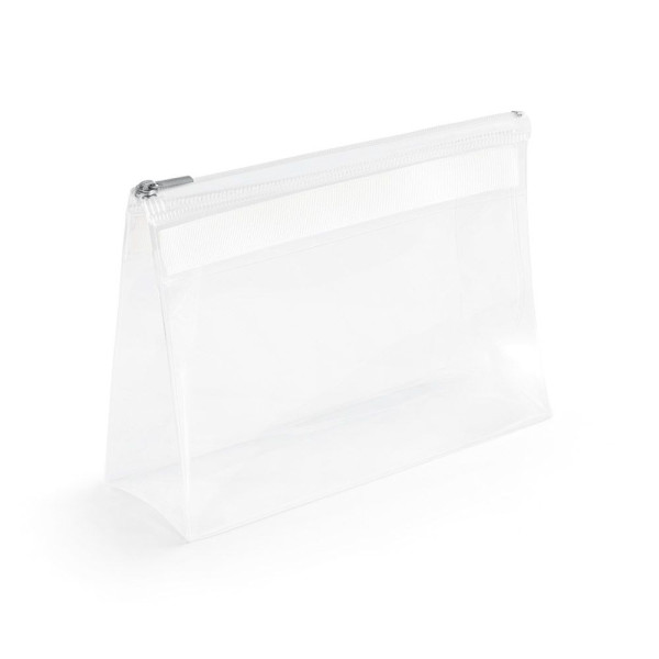 Pochette EVA transparente CHASTAIN avec fermeture éclair - Idéal pour cadeaux personnalisables | BCM Goodies
