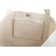 Sac en toile 100% coton avec poche frontale et intérieure (280 g/m²) - VILLE - BCM Goodies