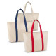 Sac en toile 100% coton avec poche frontale et intérieure (280 g/m²) - VILLE - BCM Goodies