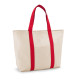 Sac en toile 100% coton avec poche frontale et intérieure (280 g/m²) - VILLE - BCM Goodies