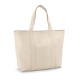 Sac en toile 100% coton avec poche frontale et intérieure (280 g/m²) - VILLE - BCM Goodies