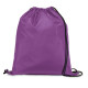 Sac à dos 210D avec cordons de serrage noirs CARNABY - Personnalisable pour vos événements et cadeaux - Shopping