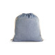 Sac à cordelettes en coton recyclé CHANCERY - sac écoresponsable pour goodies B2B | BCM Goodies