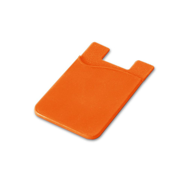 Porte-cartes en silicone pour smartphone SHELLEY - Accessoire pratique et polyvalent | BCM Goodies