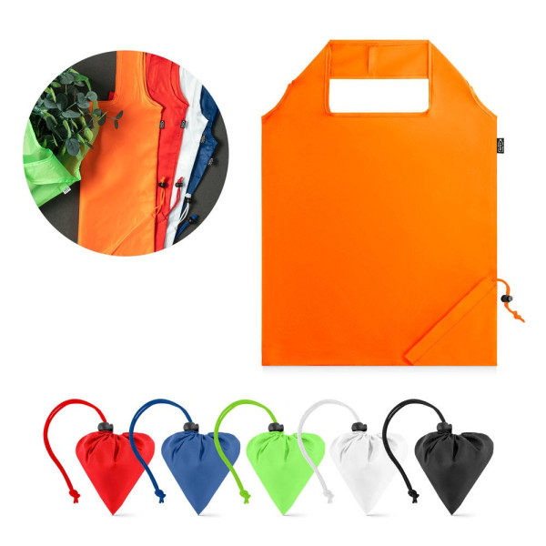 Sac pliable BEIRA en 190T polyester recyclé (100% rPET) - Shopping