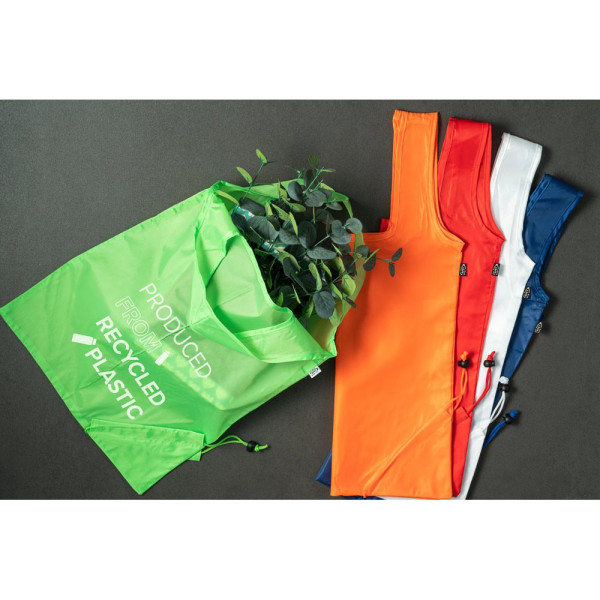 Sac pliable BEIRA en 190T polyester recyclé (100% rPET) - Shopping