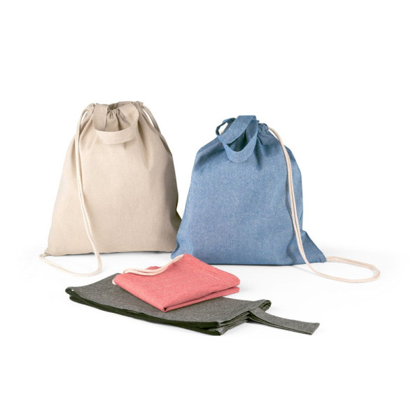 Sac à dos RISSANI en coton recyclé et polyester - BCM Goodies
