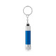 Porte-clés LERGAN en aluminium avec lampe de poche 3 LED - Accessoire publicitaire personnalisable