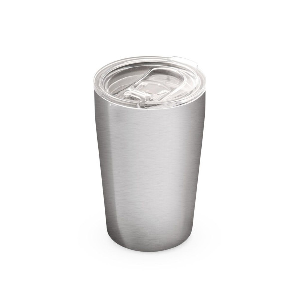 Verre de voyage pour sublimation 380mL en acier inox - Accessoire personnalisable pour entreprise
