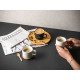 Tasse en céramique FANGIO de 220 mL avec couvercle et base en bambou - BCM Goodies