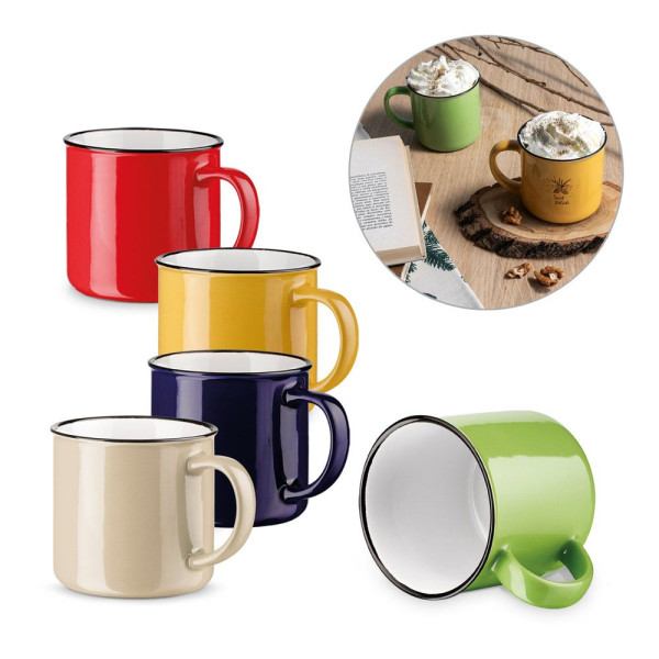 Mug en céramique 340 ml VERNON pour objets publicitaires - BCM Goodies