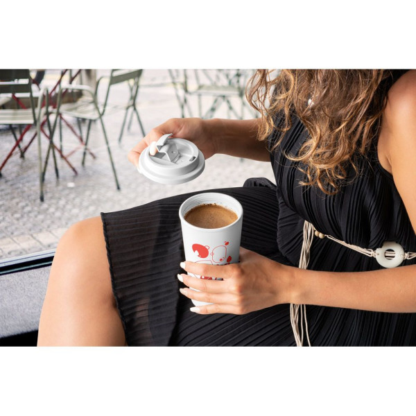 Tasse de voyage personnalisable en PP CUPPARI - Accessoire idéal pour vos événements d'entreprise