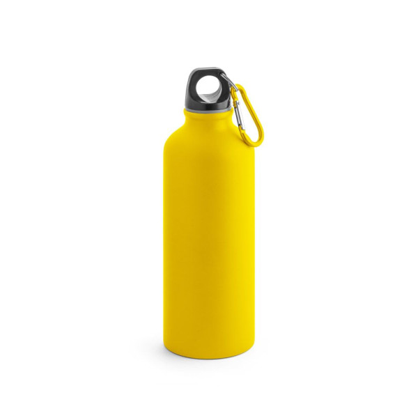 Bouteille en aluminium personnalisable COLLINA 540mL avec mousqueton - BCM Goodies