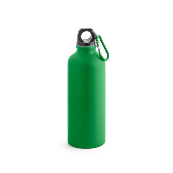 Bouteille en aluminium personnalisable COLLINA 540mL avec mousqueton - BCM Goodies