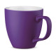 Tasse en porcelaine PANTHONY MAT avec hydroglaçage 450 mL - Objet publicitaire personnalisable pour entreprise