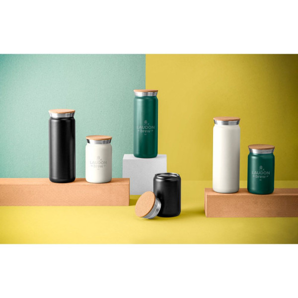 Thermos en acier inoxydable 600 ml LAVINE 600 - Objet publicitaire de qualité pour entreprises