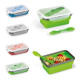 Boîte hermétique rétractable en silicone et PP de 640 mL pour événements d'entreprise | Personnalisable - BCM Goodies