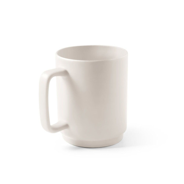 Tasse en céramique MIGHTY - 330 mL - Objet publicitaire pour événements d'entreprise