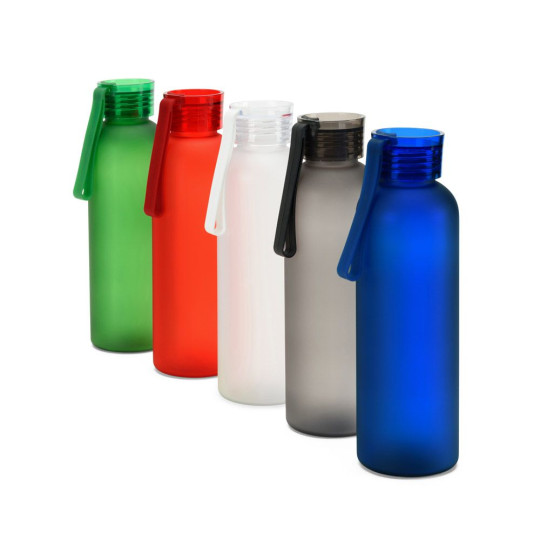 Bouteille en PET recyclé 100% RIO rPET - Finition mate - 600 mL - Personnalisable