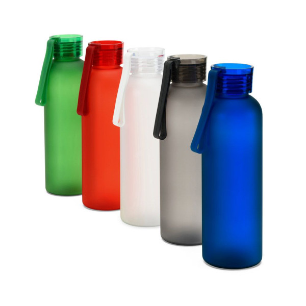 Bouteille en PET recyclé 100% RIO rPET - Finition mate - 600 mL - Personnalisable