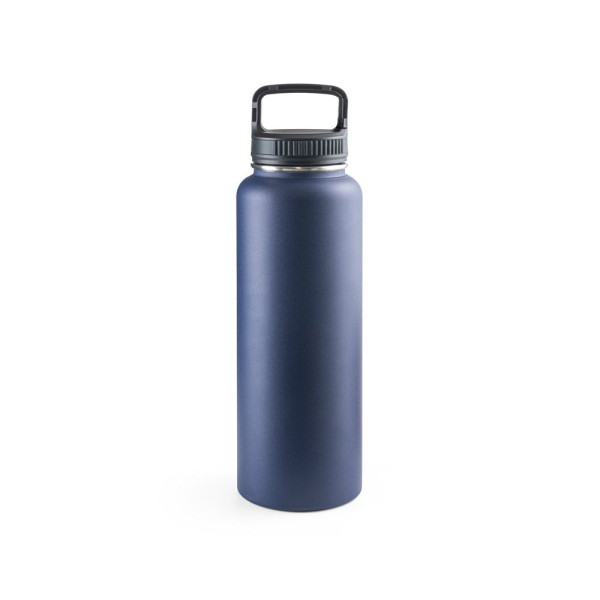 Bouteille en acier inoxydable recyclé 1200mL pour entreprise - BCM Goodies